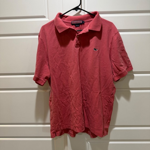 Vineyard Vines‎ Polo Shirt Garment Dyed Whale Logo Casual XL - Picture 1 of 8